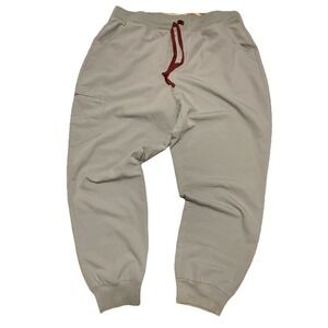 Figs Technical Collection Elastic Waist Cargo Joggers Men's XXL Grey